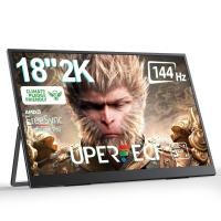 ราคา UPERFECT Local delivery 18 Inch 2 5K 144Hz Portable Gaming Monitor Laptop 2560P 1600P With stand Ultra Slim Eye Care Travel Second Monitor for Laptop For SAMSUNG DEX (22843757599)