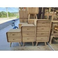ราคา Free Delivery Teak Wood Bed Side Table โต๊ะข้าง โต๊ะตกแต่งห้อง ไม้สักแท้ งานดิบ ไม่ทำสี ตู้ลิ้นชักไม้สัก (21569741638)