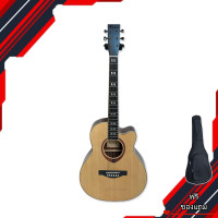 ราคา Kama k36mini กีต้าร์โปร่ง36นิ้ว พร้อมกระเป๋าและของแถม กีตาร์ตัวเล็กพกพาง่ายมาก (21397296301)