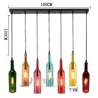 ราคา Creative Industrial Vintage ขวดโคมไฟสําหรับเคาน์เตอร์บาร์ร้านอาหารร้านกาแฟร้านเสื้อผ้าตกแต่ง Led (20638510664)