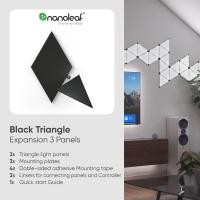 ราคา Nanoleaf ชุดต่อขยาย Ultra Black Triangle Expansion 3 Panels NL47 0101TW 3PK (19987377912)