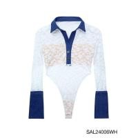 ราคา MERGE X SABINA บอดี้สูท Gaia รหัส SAL24006WH สีขาว (22844491415)