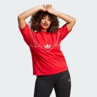 ราคา adidas ไลฟ์สไตล์ เสื้อยืด Originals ผู้หญิง สีแดง IC5387 (22439640142)