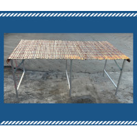 ราคา แผงขายของ แบบใหม่ ไม้ไผ่ ครบชุด โต๊ะขายของ โครงตลาดนัด โต๊ะวางขายของ แคร่ไม้ไผ่ ขนาด 1 8 ม (21830489245)