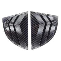 ราคา แผ่นปิดหน้าต่างรถยนต์สำหรับ HONDA Civic 2006 2011 FD 2012 2015 FB ฝาบานเกล็ดหน้าต่างสามเหลี่ยมด้านหลัง (15758360111)