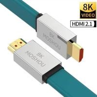 ราคา Moshou HDMI 2 1 HDR 2K แบนเขียว 144Hz 8K 60Hz 4K 120Hz 48Gbps ultra High Speed EARC สำหรับ RTX 3080 3090 (21394909260)