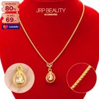 ราคา สร้อยคอหุ้มทอง สร้อยคอห้อยพระ ไม่ลอกไม่ดำ หนัก2สลึง ลายบล็อก ยาว18นิ้ว พร้อมจี้พระแม่ นางกวัก มหาลาภ ทองเคลือบแก้ว สร้อยคอทองปลอม (479008953)