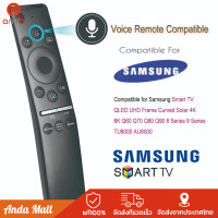 ราคา รีโมตคอนโทรล แบบเปลี่ยน สําหรับสมาร์ททีวี Samsung QLED UHD 4K 8K Q60 Q70 Q80 Q90 8 Series 9 Series TU8000 AU8000 รีโมท ทรู ไอดี tv (22589198452)