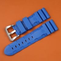 ราคา Watch Band For Panerai SUBMERSIBLE PAM 441 359 Soft Silicone Rubber 24Mm 26Mm Men Watch Strap Watch Accessories Watch Bracelet (21519425265)