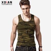 ราคา เสื้อกล้ามลายพรางผู้ชายลายพรางสำหรับผู้ชายแขนกุดสีเขียวทหารผ้าฝ้ายแท้สำหรับออกกำลังกายฟิตเนสรัดรูปแขนกุดระบายอากาศได้ดีสำหรับฤดูร้อน (8190687441)