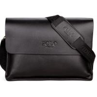 ราคา ที่มีคุณภาพสูงเดิมPOLOคลาสสิกผู้ชายกระเป๋าหนังแท้Messengerไหล่กระเป๋าผู้ชายสำนักงานแฟชั่นสบายๆ (336014354)