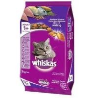 ราคา ส่งฟรี วิสกัส Whiskas cat food อาหารเม็ดสำหรับแมว รสปลาทะเล รสปลาทู รสปลาทูน่า ขนาด 7 กก 20 กก (22843269954)