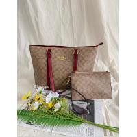 ราคา ซื้อ1เเถม1 กระเป๋าโค้ชสะพายไหล่ทรง Tote zip กระเป๋าช้อปปิ้ง ขนาดใหญ่ จุของได้เยอะ ขนาด 16 พร้อมส่ง SP 815 (22458050805)