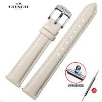 ราคา ใช้แทน สายนาฬิกา สายนาฬิกาหนังแท้ COACH สายนาฬิกาผู้หญิง boyfrien ชั้นบนสุดสายหนังวัว 12 มม 20 มม (18981536560)