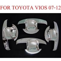 ราคา เบ้ามือจับประตู Toyota Vios 2007 2012 ชุบโครเมี่ยม เบ้ามือจับ ประตู TOYOTA VIOS 07 12 ชุบโครเมี่ยม เบ้ารองมือเปิดประตู เบ้ามือ จับ เปิด ถ้วย รอง มือ จับ ประตู สีชุบ ชุบโครม โครเมี่ยม โตโยต้า วีออส 07