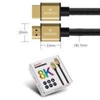 ราคา Moshou HDMI 2 1 HDR 2K แบนเขียว 144Hz 8K 60Hz 4K 120Hz 48Gbps ultra High Speed EARC สำหรับ RTX 3080 3090 (21394909265)