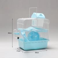 ราคา กรงแฮมเตอร์ 2 ชั้น กรงหนู พร้อมอุปกรณ์ครบครัน บ้านแฮมเตอร์ อุปกรณ์แฮมเตอร์ กรงหนูแฮมสเตอร์ (22734778161)