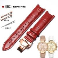 ราคา สายนาฬิกา MK รุ่นผู้หญิงสายนาฬิกาหนังแท้ลายไมค์คอลส์ mk2277 2425 5896 5354สามตาเว้า (9103254087)