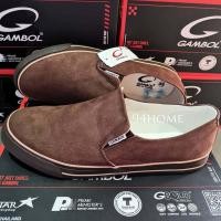 ราคา GB82087 แกมโบล รองเท้าผ้าใบแบบสวมผู้ชาย ลองเท้าหุ้มส้น ของแท้ size 40 43 (21785027638)