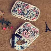 ราคา กระเป๋าเก็บผ้าอนามัยน่ารักสไตล์เกาหลีผ้าฝ้ายลายดอกไม้เล็กๆสดใสกระเป๋าใส่ผ้าอนามัยใส่ของถุงใส่ผ้าอนามัยฟรีค่าส่ง (14070746134)