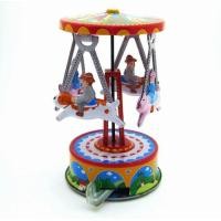 ราคา Classic Toy ของเล่นโบราณ ของเล่นสังกะสี ไขลาน MF 356 ม้าหมุน (21986151228)