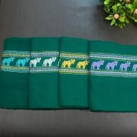 ราคา ผ้าขาวม้าวัวลาน ลายวัว รุ่นลิมิเต็ด ทางร้านคละสีวัวให้นะคะ สอบถามสีวัวก่อนได้นะคะ (22593210717)