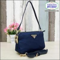 ราคา กระเป๋าสะพายสายยาว มี 2 สาย รุ่น PD 88067 ยี่ห้อ CHALITA มีเก็บปลายทาง กระเป๋าสะพายข้าง (14079439599)