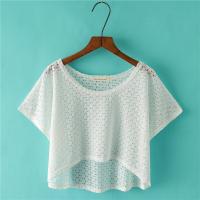 ราคา ชุดว่ายน้ำแมตช์ชุดง่ายแบบใหม่ฤดูร้อน2023เสื้อคลุมตัวเล็กแมตช์ตัวนอกเสื้อคลุมไหล่ผู้หญิงเสื้อกั๊กลูกไม้แบบสั้นสำหรับฤดูร้อนเสื้อแบบบาง (16342442592)