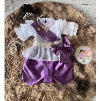 ราคา ชุดไทยประยุกต์ ร5 รุ่นช่อพิกุล แขนสั้น (22335985237)