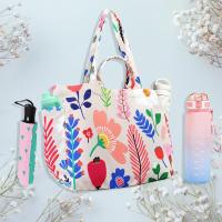 ราคา Zappgirlbrabra Sunday bag กระเป๋าแคนวาสแบรนด์ไทย ใบใหญ่ใส่อของไปยิม gym เที่ยว มีช่องใส่กระบอกน้ำ 2 ข้าง ใส่ IPad Pro ไอแพดโน๊ตบุ๊ค 15 ได้ทุกขนาด (22818470837)