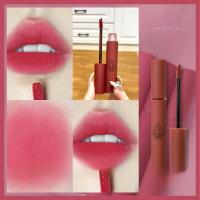 ราคา 3ce Velvet Lip Glaze สีเทา A สีครีม สูตรมูสสําหรับสวมใส่สบายติดทนนาน Knowbetter Daffodil Bitter Hour (21383829509)