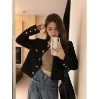 ราคา เสื้อคลุมผู้หญิงสไตล์ชาแนลแบบฝรั่งเศสเสื้อตัวสั้นเรียบหรูแบบเซเลบริตี้สไตล์เกาหลีสำหรับคนตัวเล็กแบบใหม่ฤดูใบไม้ร่วงและฤดูหนาวปี2023 (21928384580)