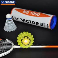 ราคา ชุดลูกแบดมินตันไนลอน VICTOR ซีรีส์ NS1000 6 ชิ้นสําหรับใช้กลางแจ้งทนทานพลาสติกแท้ขนนกสําหรับผู้เริ่มต้น (20025206839)