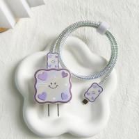 ราคา ถนอมสายชาร์จ iphone เคสสายชาร์จ สำหรับ TPU เคส ชุดถนอมสายชาร์จการ์ตูน ถนอมสายชาร์จ หัวชาร์จ เคสป้องกันสายชาร์จ ตัวถนอมสายชาร์จ for iPhone 18W 20W Charging Head Case (22959197342)