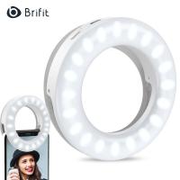 ราคา Brifit ไฟเซลฟี่กล้องไฟโทรศัพท์36 LED Clip on Ring Light ความสว่างระดับ 3 รูปถ่ายสำหรับ Samsung Huawei Smartphone อื่น ๆ (19538862438)