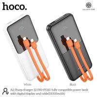 ราคา Hoco A2 พาวเวอร์แบงค์ 10000mAh แบตสำรอง Power bank มีหน้าจอแสดงปริมาณแบต (20992607290)