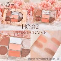 ราคา G61 GINA GLAM STORY OF THE PRINCESS EYE SHADOW (21410205653)