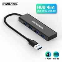 ราคา Hensawa รุ่น PC639 สาย 4in1 USB A USB C Type c 3 0 HUB 4 USB Port 5Gbps อะแดปเตอร์ แปลงสาย โอนถ่ายข้อมูลไว สำหรับ Notebook แล็ปท็อป PC Mouse Keyboard Card Reader (22573833226)
