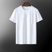 ราคา เสื้อยืดคอกลมแขนสั้น เสื้อยืดสีล้วน สีดำ สีขาว รุ่น 0019 (19797019616)