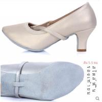 ราคา Modern Social Dance รองเท้า Ne2 ด้านล่างส้นปานกลางมาตรฐาน Dance Square Dance Latin Dance Ne1 รองเท้าผู้ใหญ่ Waltz Tango Fox Trot Quick Step Pu (21493994836)