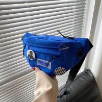 ราคา กระเป๋าสะพายไหล่ แฟชั่นแบรนด์ฤดูร้อน ins เอวกระเป๋ากีฬากลางแจ้ง กระเป๋าสะพายไหล่สำหรับผู้ชายเกาหลี (22086225539)