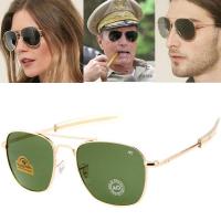 ราคา 2020อเมริกันกองทัพทหารOptical AOแว่นตากันแดดPilotกระจกสี่เหลี่ยมผืนผ้ากองทัพทหารOptical Oculosเดอโซลแว่นตาทันสมัย (4393028927)