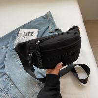 ราคา Casual Canvas Dumpling Shape Crossbodyกระเป๋าผู้หญิง 2024 ใหม่แฟชั่นน้ําหนักเบาเอวกระเป๋าซิปปิดและ Handmade พู่ (22084596292)
