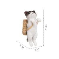 ราคา ตุ๊กตาเรซิ่นแมวเกาะกระถาง เกาะตู้ปลา Cat ของแต่งบ้าน จัดสวน แต่งสวน (22551370955)