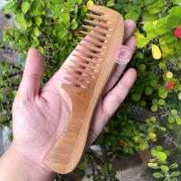 ราคา พร้อมส่ง หวีไม้ หวีไม้สัก หวีซี่ห่าง หวีไม้สักแท้ จากจ ฉะเชิงเทรา ป้องกันผมชี้ฟู หวีผมเพื่อสุขภาพ ลดความตึงเครียด (17105661998)