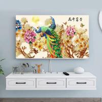ราคา TV Cover Dust Cover Cover Towel 43 Inch 55 Inch 65 Inch 70 Inch 80 inch 85 inch Household Hanging LCD TV Dust Cover Multi size (22371872189)