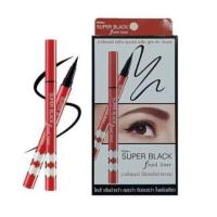 ราคา อายไลเนอร์ มิสทิน ซุปเปอร์ แบล็ค สูตร ฟิค ไลเนอร์ Mistine Super Black Fixed liner (22384790799)