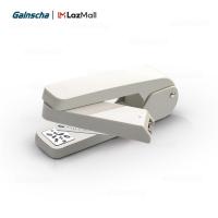 ราคา เครื่องเย็บกระดาษหมุนได้ 360 องศา มี 4 สี ชมพู ฟ้า ขาวเทา ดำ แม็กเย็บกระดาษ Stapler ที่เย็บกระดาษ อุปกรณ์สำนักงาน (22973243312)