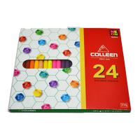 ราคา สีไม้ยาว คอลลีน 24สี 775 (19659654597)