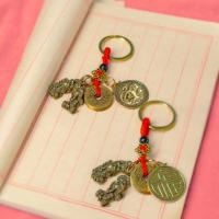 ราคา พวงกุญแจปีนักษัตรปี่เซียะเหรียญห้าจักรพรรดิทองเหลืองเครื่องประดับแบบห้อยสไตล์วินเทจเครื่องประดับแบบห้อยรถเหรียญปีนักษัตรโชคดี (21189668826)